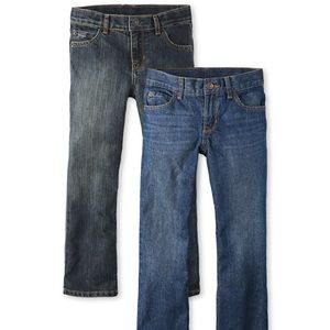 2 pairs Boys Bootcut 16 Husky